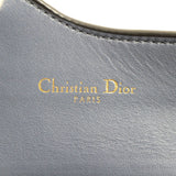 【中古】 Christian Dior クリスチャン・ディオール  レディース財布   ディオール サドル フラップ レザー カードケース ブルー  277