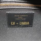 【中古】 LOUIS VUITTON ルイ・ヴィトン   M58515 LV x NBA クロークドップキット レザー ブラック ゴールド メンズ 1338