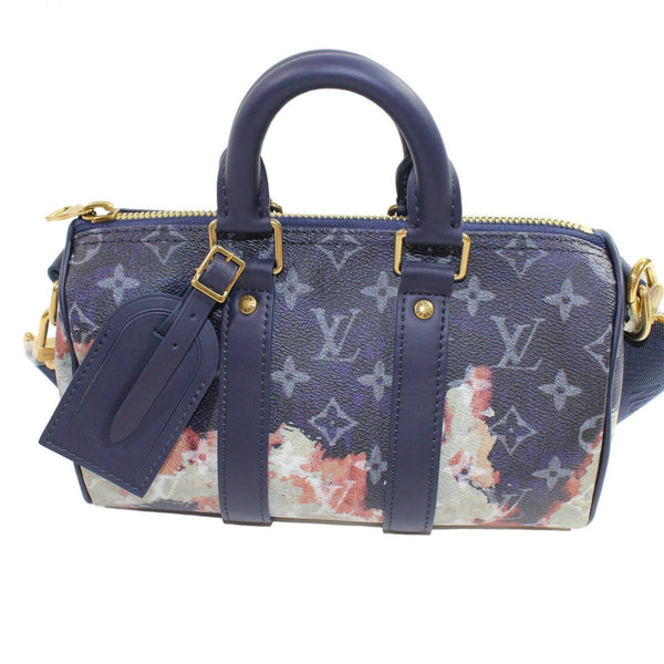 【中古】 LOUIS VUITTON ルイ・ヴィトン M46804 キーポル バンドリエール25 モノグラムインクブルー コレクション 24AW 1342