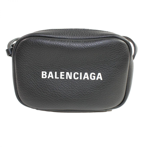 【中古】 BALENCIAGA バレンシアガ   489809 エブリデイ カメラバッグ XS ブラック カーフスキン 1345