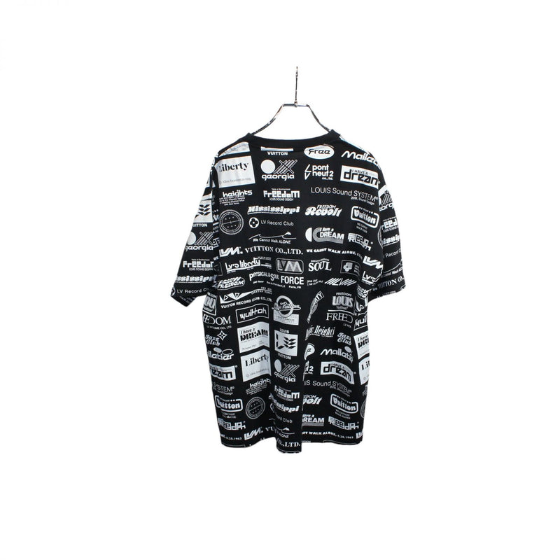 【中古】LOUIS VUITTON ルイヴィトン 19AW オールオーバーロゴプリンテッド Tシャツ 016