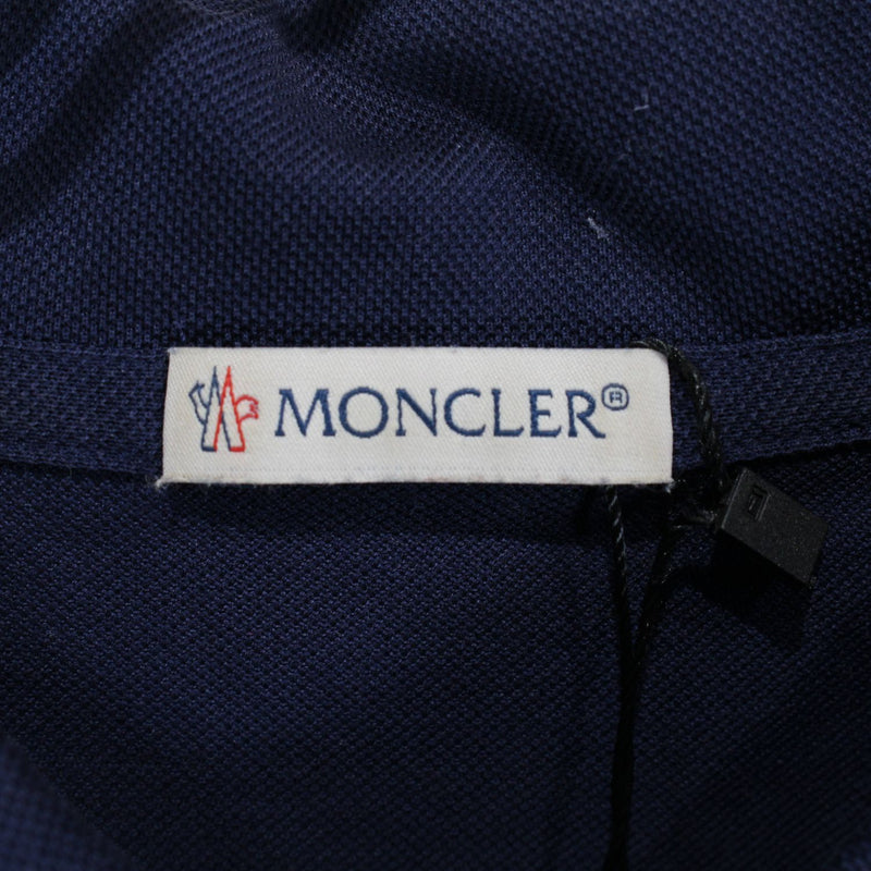 【中古】Moncler モンクレール ポロシャツ ネイビー 045