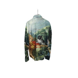 【中古】Vivienne Westwood ヴィヴィアン ウエストウッド ブーシェ 絵画プリント シャツ 049