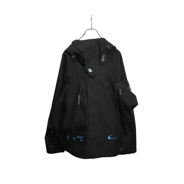 【中古】NIKE × OFF-WHITE ナイキ×オフホワイト AS M NRG OFF-WHITR JACKET 2 BLACK マウンテンパーカー ジャケット 060