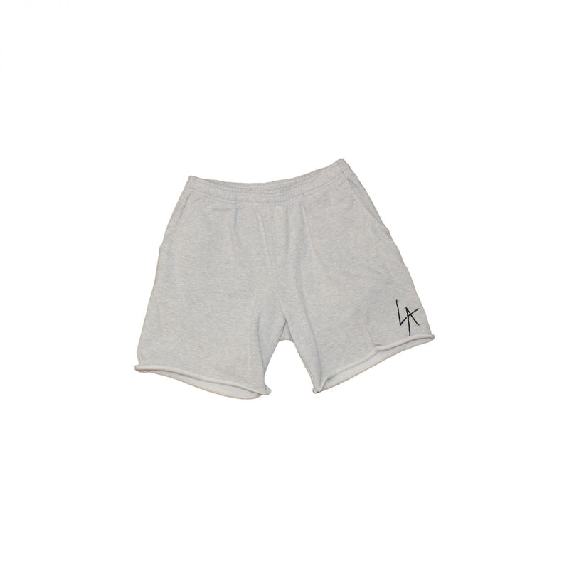 【中古】LOCAL AUTHORITY ローカルオーソリティ LA SLASH FLEECE SHORT ショートパンツ グレー Mサイズ 0090