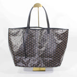 【中古】 GOYARD ゴヤール  トートバッグ   サンルイGM 黒 PVC コーティングキャンバス 男女兼用 ポーチ無し 1359