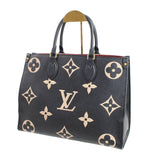 [Pre-owned]  LOUIS VUITTON Louis Vuitton On-the-Go MM Tote Bag M45495 Bicolor Monogram En Plant On-the-Go MM 283