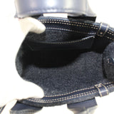 [Pre-owned] Chloe Chloe shoulder bag, messenger bag, utday mini felt and leather tote bag, navy 286