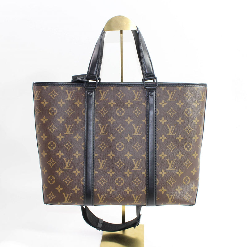 【二手】LOUIS VUITTON路易威登手提包 Monogram Macassar Macassar Weekend Tote PM 344 EF 