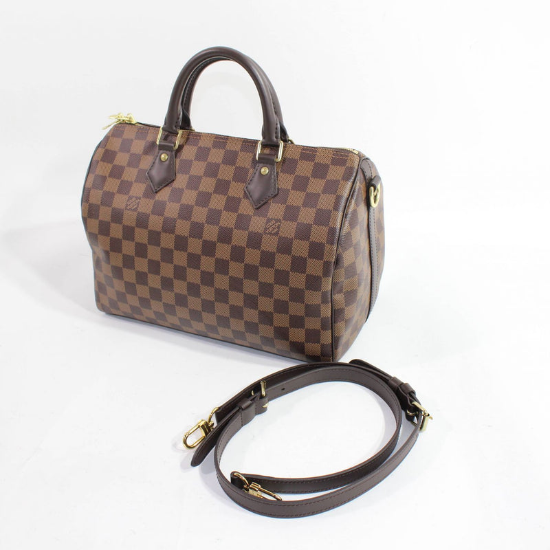 [二手] LOUIS VUITTON Speedy 波士顿包 Damier N41367 Damier Speedy Bandouliere 30 345 