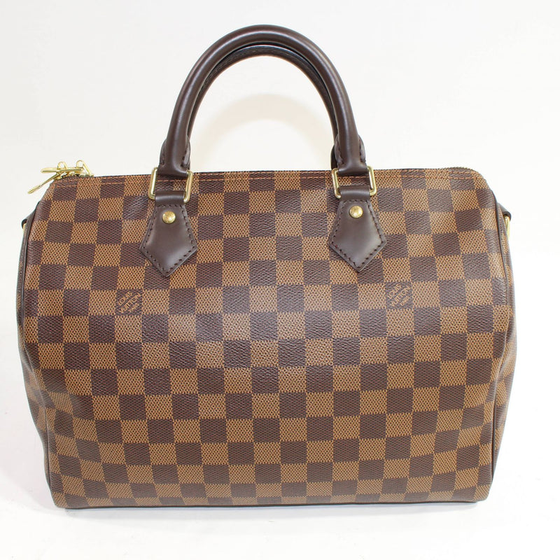 [二手] LOUIS VUITTON Speedy 波士顿包 Damier N41367 Damier Speedy Bandouliere 30 345 