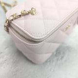 [Pre-owned] CHANEL CHANEL Shoulder bag, Messenger bag AP1472 Vanity bag KIABIA Pink 346 EF