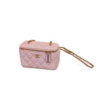 [Pre-owned] CHANEL CHANEL Shoulder bag, Messenger bag AP1472 Vanity bag KIABIA Pink 346 EF