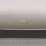 【中古】 HERMES エルメス  ショルダーバッグ・メッセンジャーバッグ   ゲタ　エトゥープ　シェーブル  2022 U 427