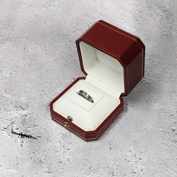 Cartier カルティエ ラブリング #49 WG 指輪