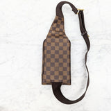 [Pre-owned]LOUIS VUITTON Louis Vuitton body bag/waist pouch GIERONIMOS Damier body bag/waist bag 100