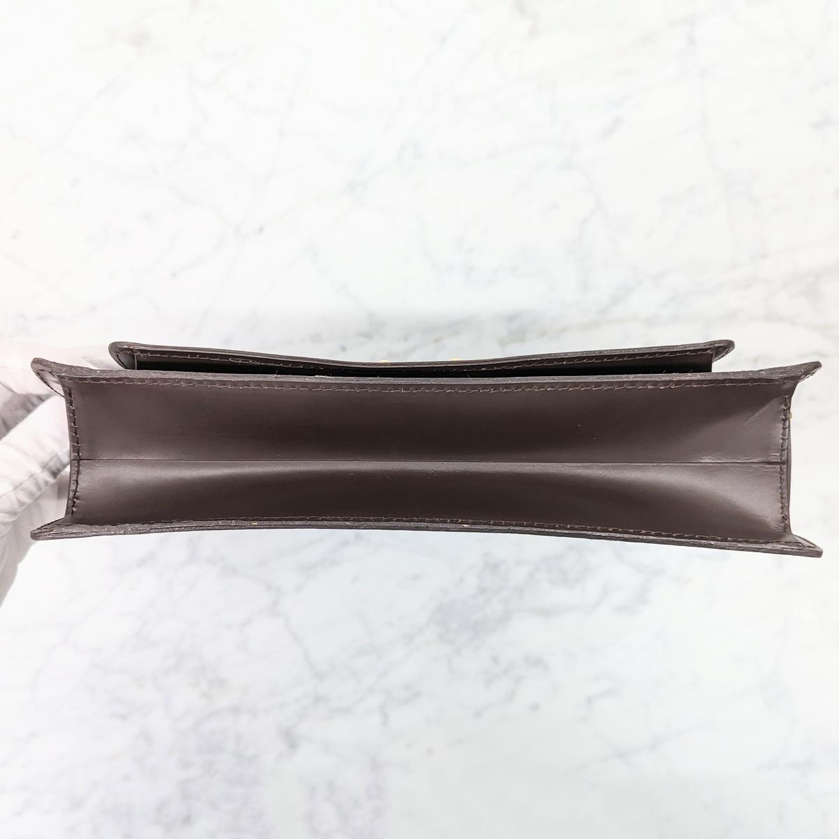 中古】 LOUIS VUITTON ルイ・ヴィトン クラッチバッグ・セカンドバッグ ダミエ ダミエ モンソー スペシヤルオーダー ２WAY –  Watch Shop Bambi