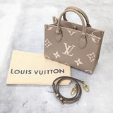 【中古】 LOUIS VUITTON ルイ・ヴィトン  2way・3wayバッグ  M45779 モノグラムジヤイアント アンプラント オンザゴーPM IC 212