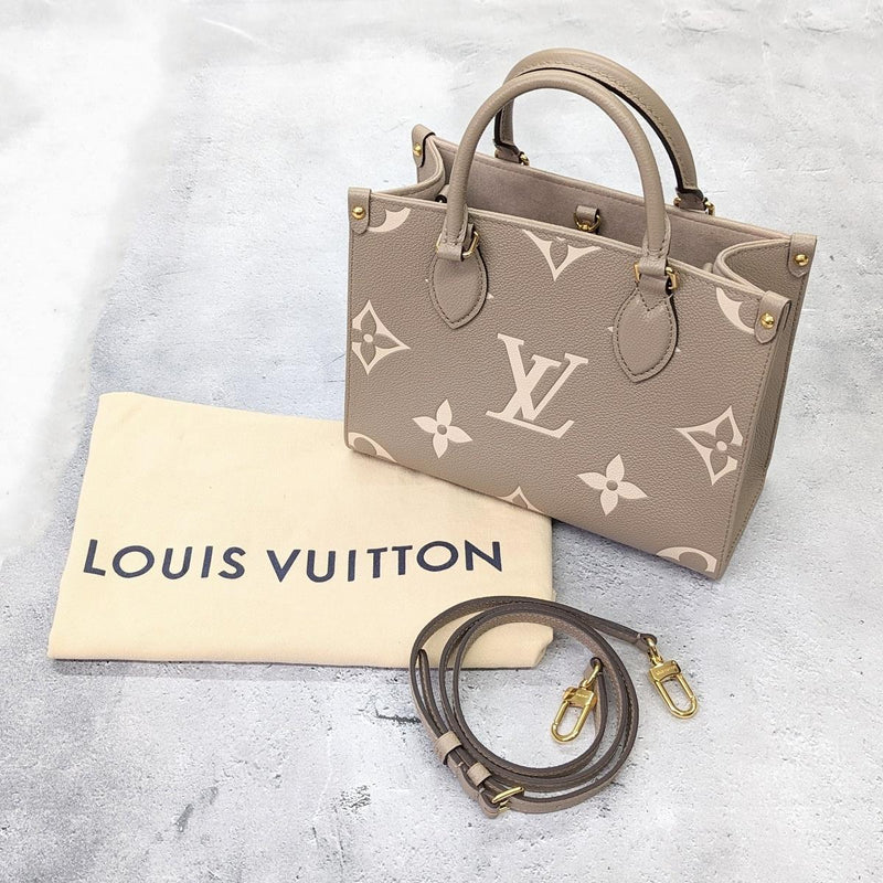 【中古】 LOUIS VUITTON ルイ・ヴィトン  2way・3wayバッグ  M45779 モノグラムジヤイアント アンプラント オンザゴーPM IC 212