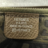 [Pre-owned]HERMES Hermes Women's Wallet Azap Silk Inn Etoupes Ebson Silver Hardware M Engraved Pull 227 EF