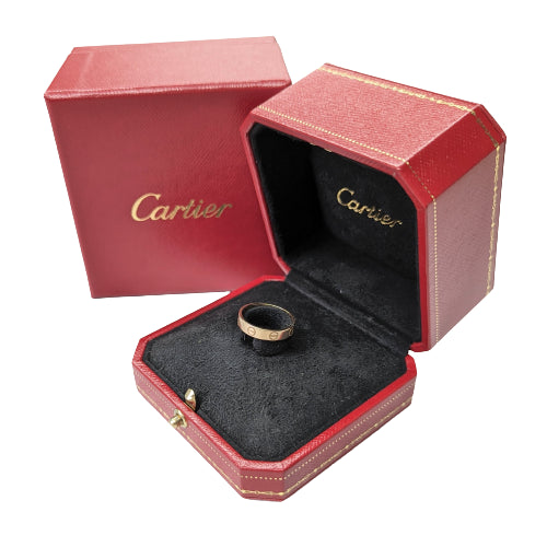 【中古】 Cartier カルティエ ミニラブリング 指輪・リング   K18/750PG  3.1g #50 452