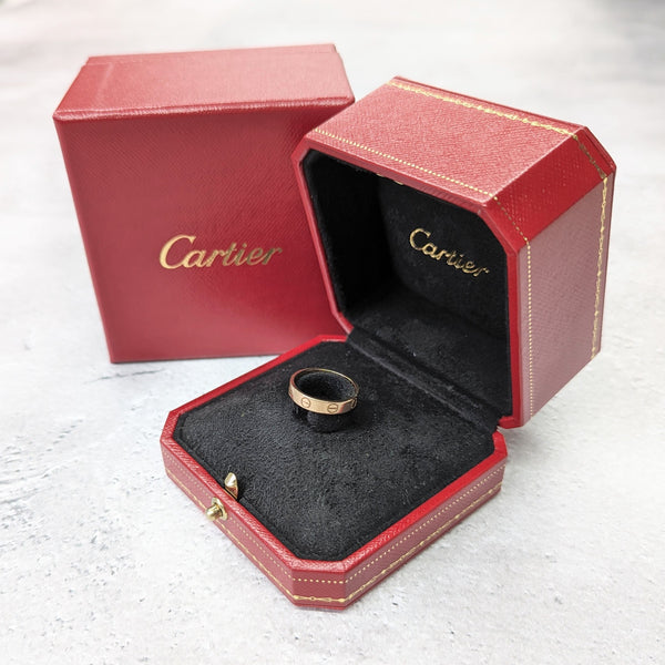【中古】 Cartier カルティエ ミニラブリング 指輪・リング   K18/750PG  3.1g #50 452