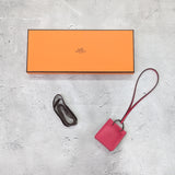 [Pre-owned]HERMES Hermes Bag Charm Sac Oranje Mini Shopping Bag 420