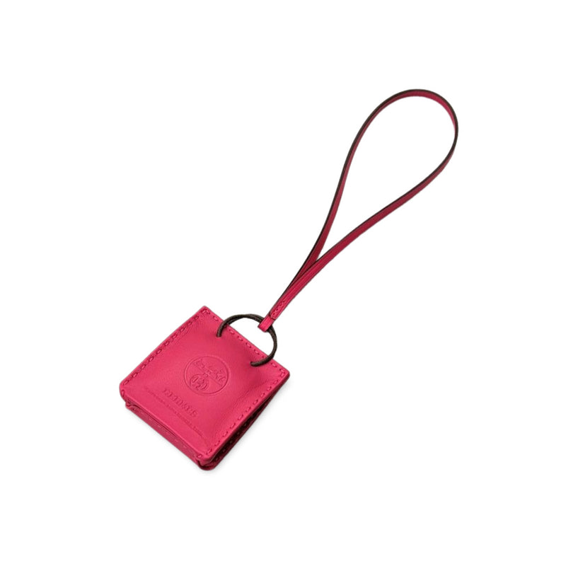 [Pre-owned]HERMES Hermes Bag Charm Sac Oranje Mini Shopping Bag 420