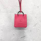 [Pre-owned]HERMES Hermes Bag Charm Sac Oranje Mini Shopping Bag 420
