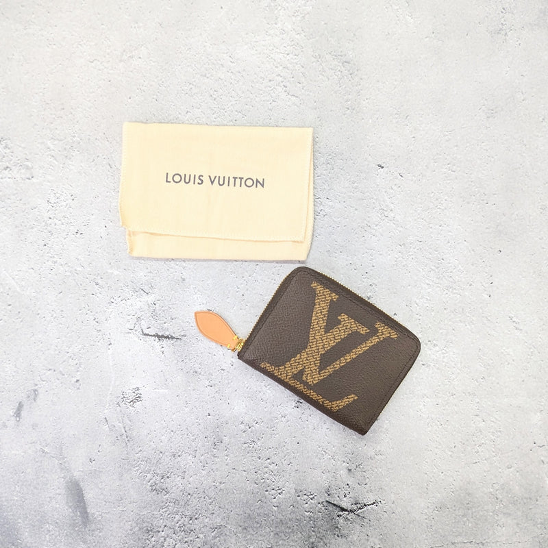 【新品】LOUIS VUITTON ルイ・ヴィトン レディース財布 M67690 モノグラム ジャイアント ジッピー コインパース 201 EF