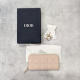 [二手] Christian Dior Christian Dior Set 粉粉色 LADY DIOR VOYAGEUR 长钱包 524 