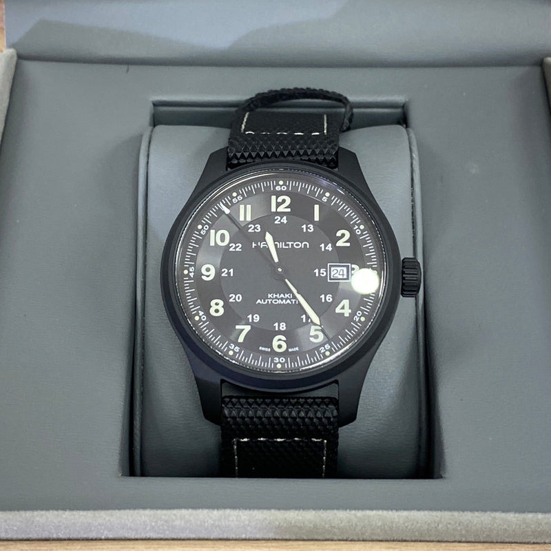 新品】Hamilton ハミルトン メンズ腕時計 H70575733 カーキ 