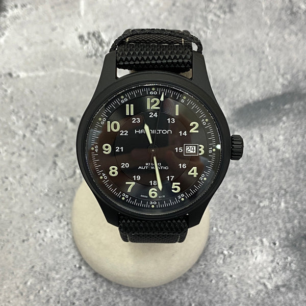 [Brand new]  Hamilton Hamilton Men's Watch H70575733 Khaki Aviation Pilot Day Date Automatic 534 EF