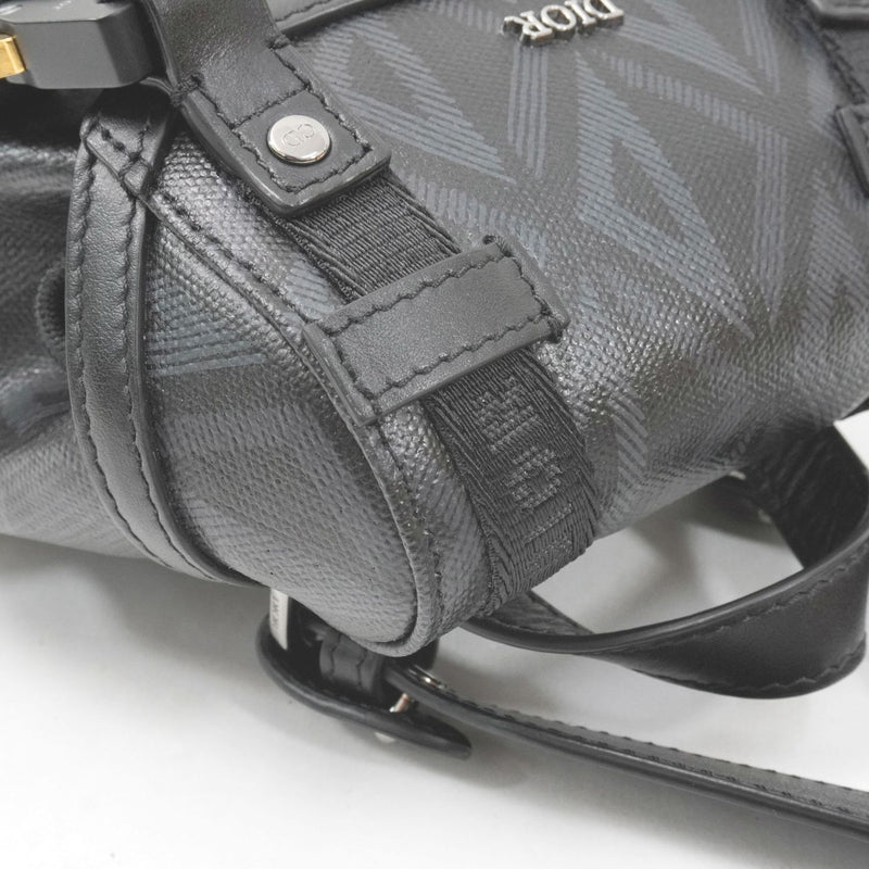 [Pre-owned] Christian Dior Christian Dior Backpack 2HTWS018CDP_H43E Mini Backpack PVC Black 917