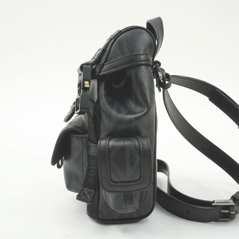 [Pre-owned] Christian Dior Christian Dior Backpack 2HTWS018CDP_H43E Mini Backpack PVC Black 917