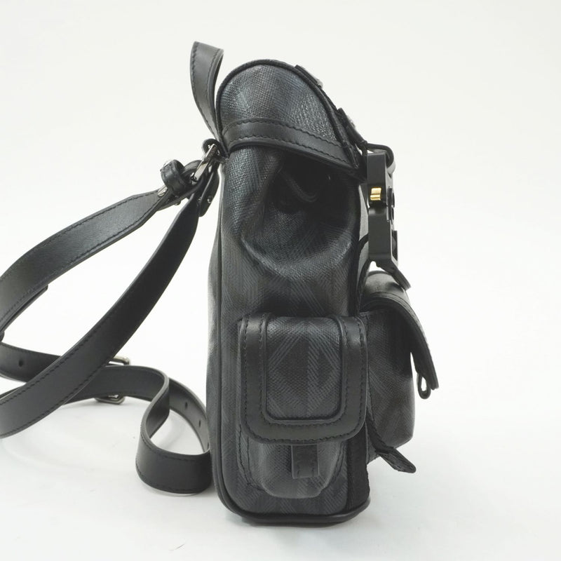 [Pre-owned] Christian Dior Christian Dior Backpack 2HTWS018CDP_H43E Mini Backpack PVC Black 917