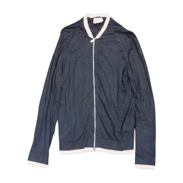 [Pre-owned]HERMES HERMES Cardigan Cardigan, size S, navy 924